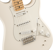 Fender EOB Stratocaster Electric Guitar Olympic White