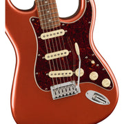 Fender Player Plus Stratocaster® Electric Guitar, Aged Candy Apple Red