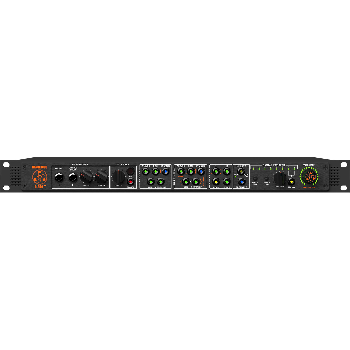 Dangerous Music D-BOX+ Monitor Controller & Summing Mixer