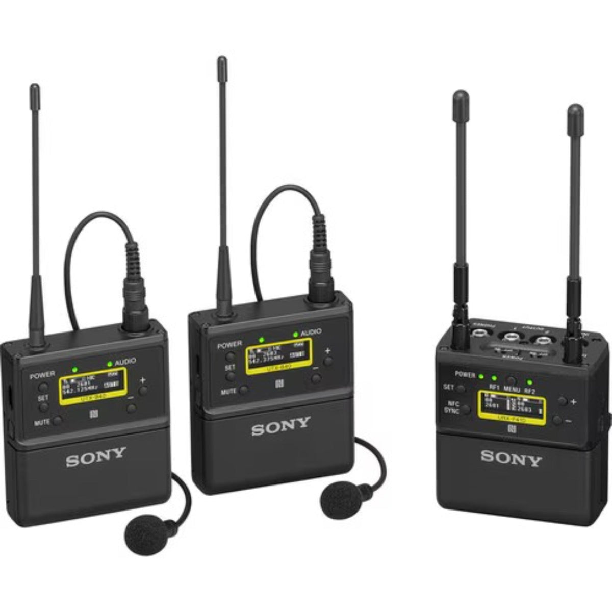 Sony UWPD27/25 Dual Wireless Bodypack Microphone System