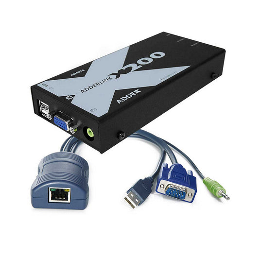 ADDER X200A USB/P US USB KVM & Audio Remote User Station