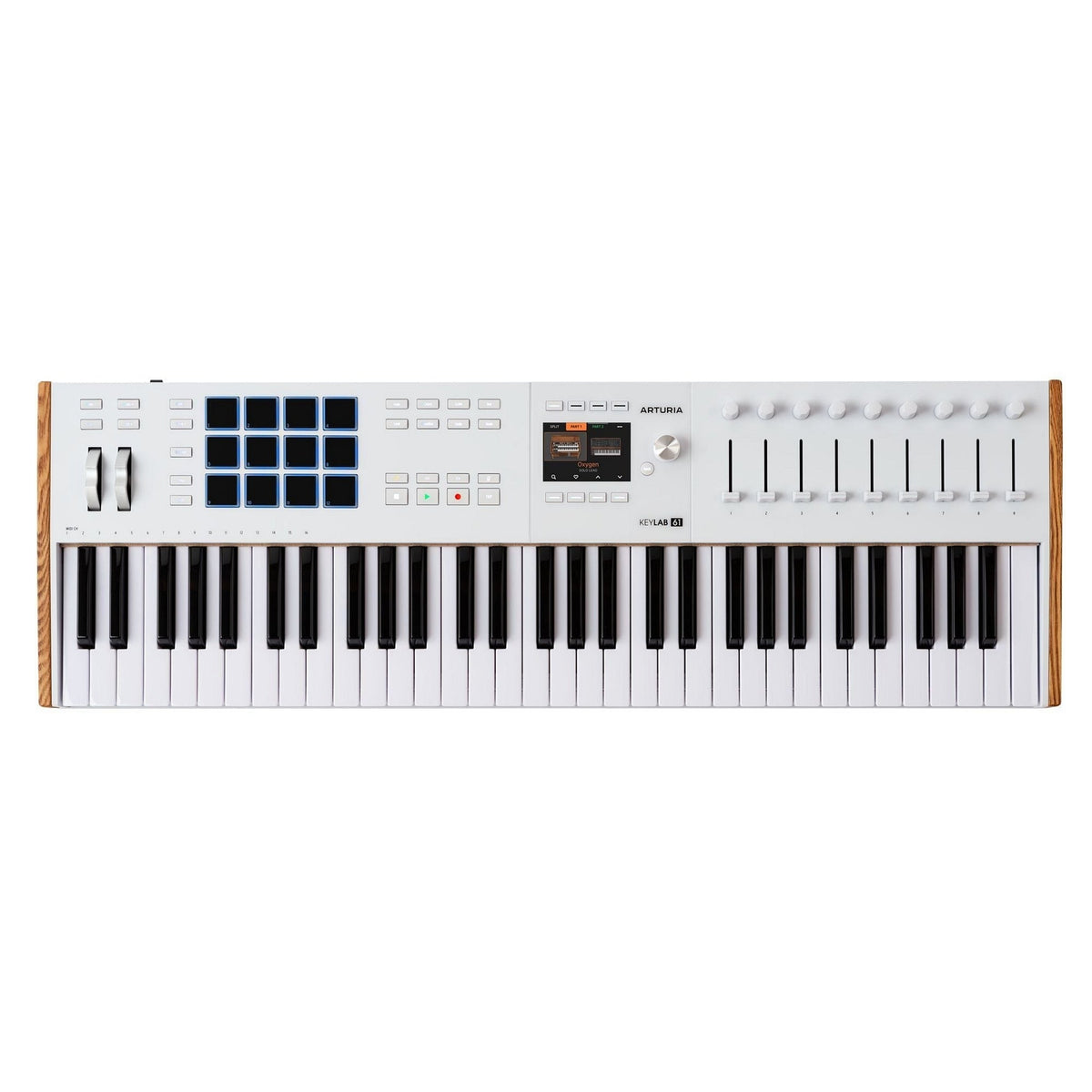 Arturia KeyLab 61 mk3 Keyboard MIDI Controller with 61 Keys, White (Used)