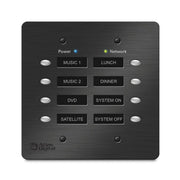 AtlasIED BBWP-S8 Series BlueBridge 8-Button Audio Controller - Black
