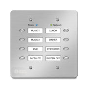 AtlasIED BBWP-S8 Series BlueBridge 8-Button Audio Controller - White