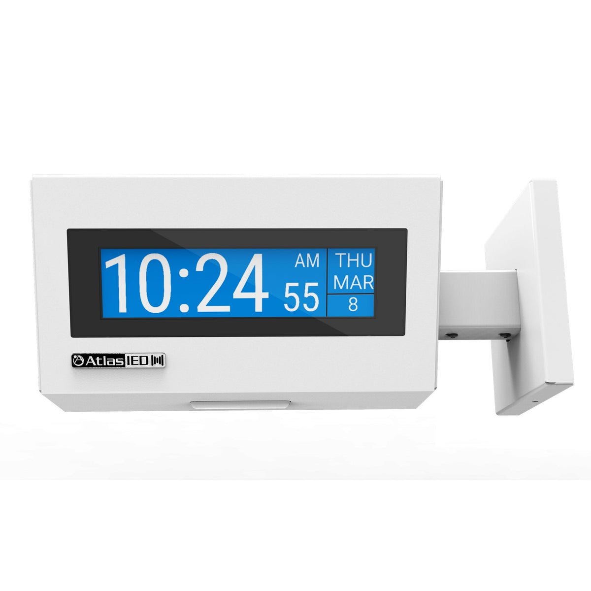 AtlasIED IP‑DD Dual‑Sided LCD Endpoint with LED Flasher