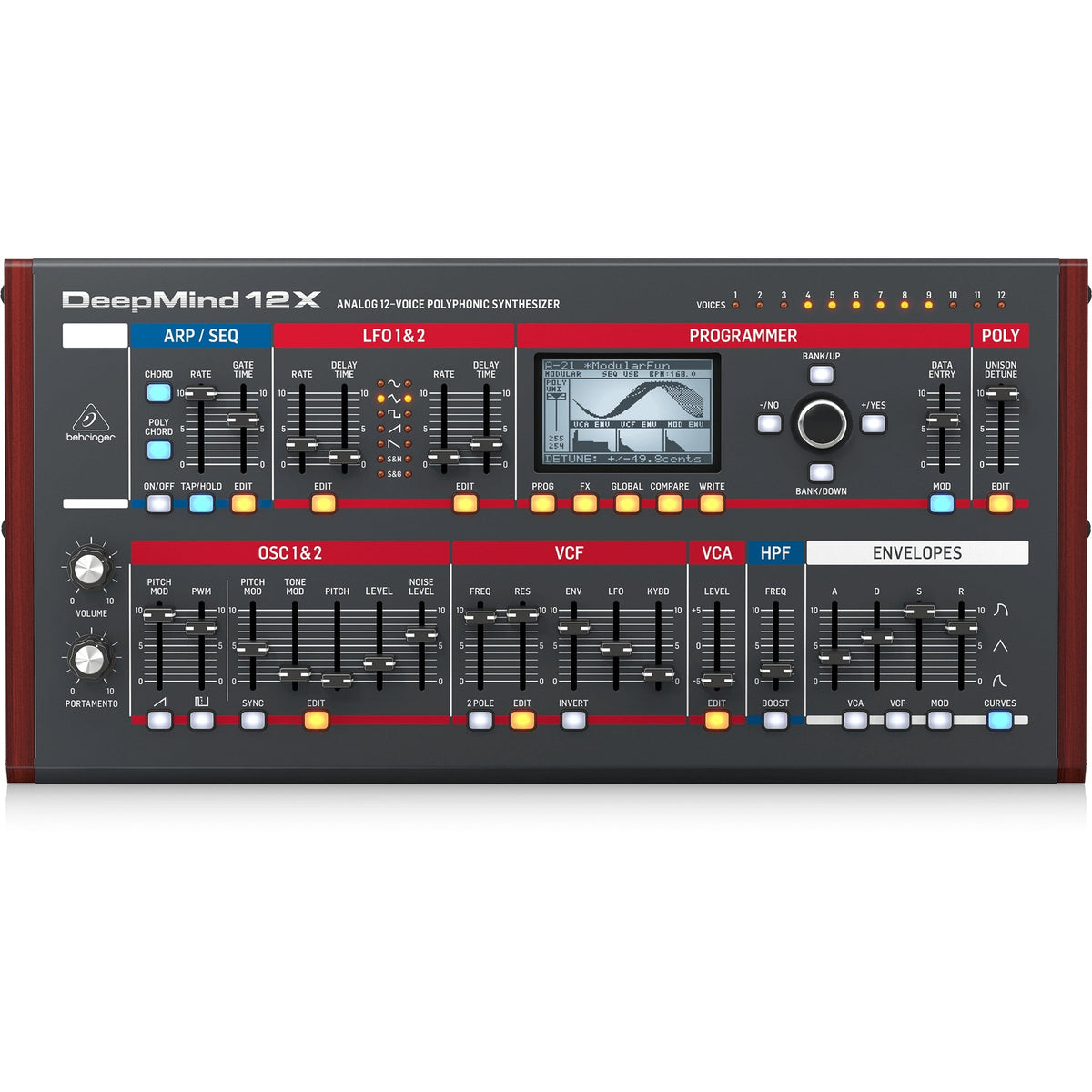 Behringer DeepMind 12XD Polyphonic Analog Desktop Synthesizer