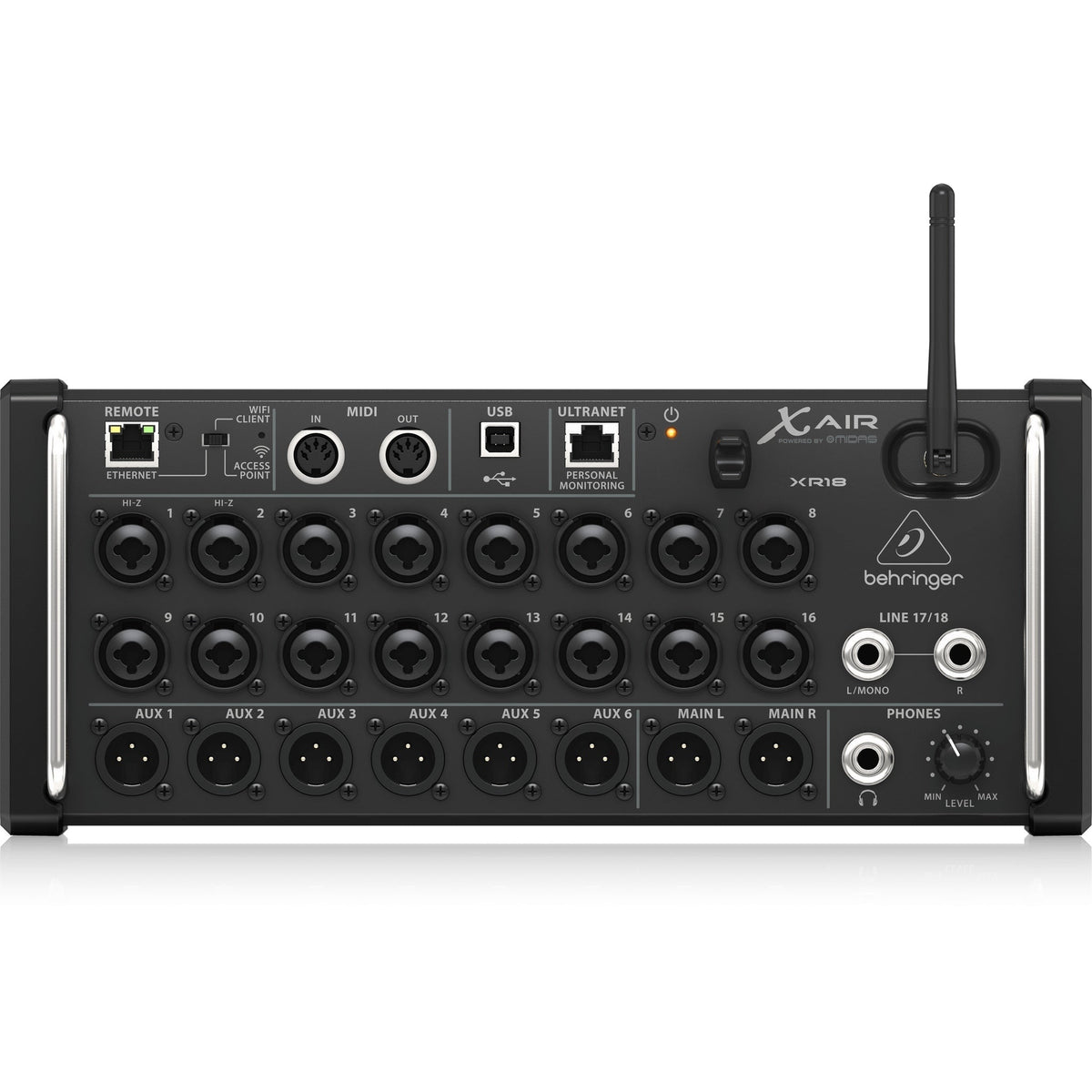 Behringer XR18 18-Input Digital Mixer with Wi-Fi and USB Interface