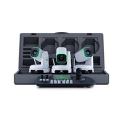 BirdDog 3x X1 PTZ Camera and KBD Keyboard Bundle White - White