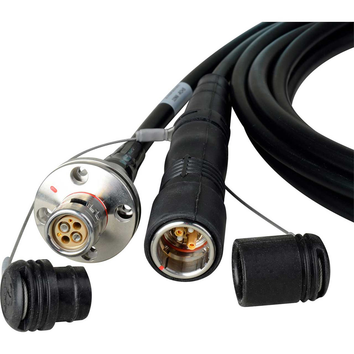 Camplex HF-FMWPUW-M LEMO Outside Broadcast SMPTE Fiber Camera Cable - 25-Foot