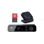 Catchbox Plus Wireless Microphone System with 2-Channel Plus Hub DSP Receiver - 1x Clip + Single Dock / Red / Standard