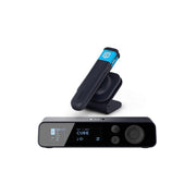 Catchbox Plus Wireless Microphone System with 2-Channel Plus Hub DSP Receiver - 1x Stick + Single Dock / Blue / Standard
