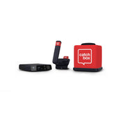 Catchbox Plus Wireless Microphone System with 4-Channel Plus Hub DSP Receiver - 1x Cube + Charger, 1x Clip & 1x Stick