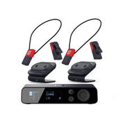 Catchbox Plus Wireless Microphone System with 4-Channel Plus Hub DSP Receiver - 4x Clips + 2x Dual Chargers