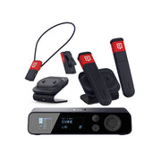 Catchbox Plus Wireless Microphone System with 4-Channel Plus Hub DSP Receiver - 2x Clips & 2x Sticks + 2x Dual Docks
