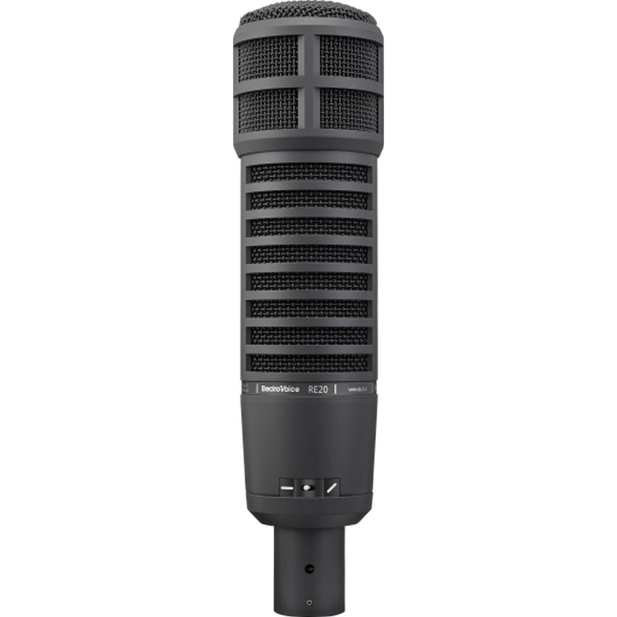 Electro-Voice RE20 Broadcast Announcer Microphone, Black