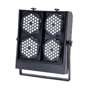 elektraLite 950W LED Audience Blinder with DMX Control - Black / Warm White