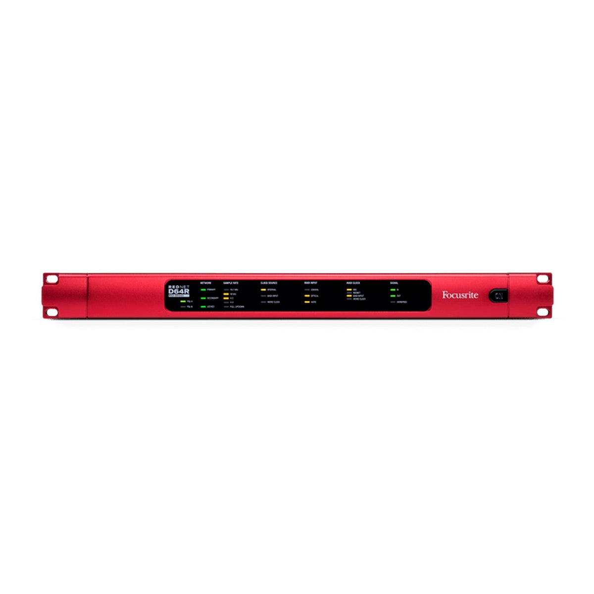 Focusrite RedNet D64R 64-Channel Dante Enabled MADI Bridge, 1RU