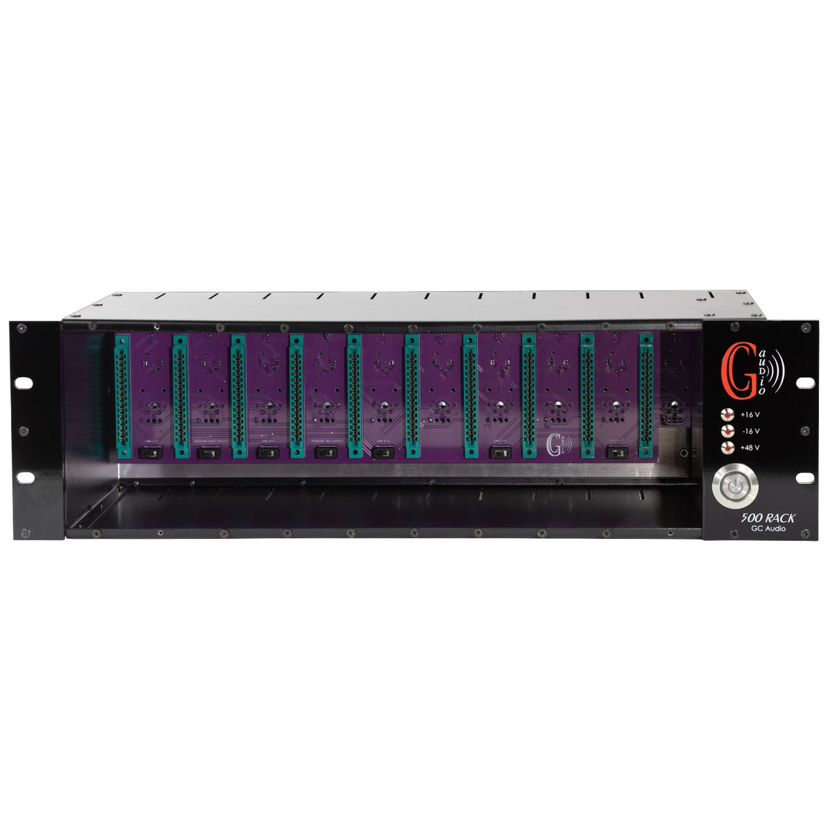 GC Audio 500 Rack with 10 Slots - 500 Rack Only