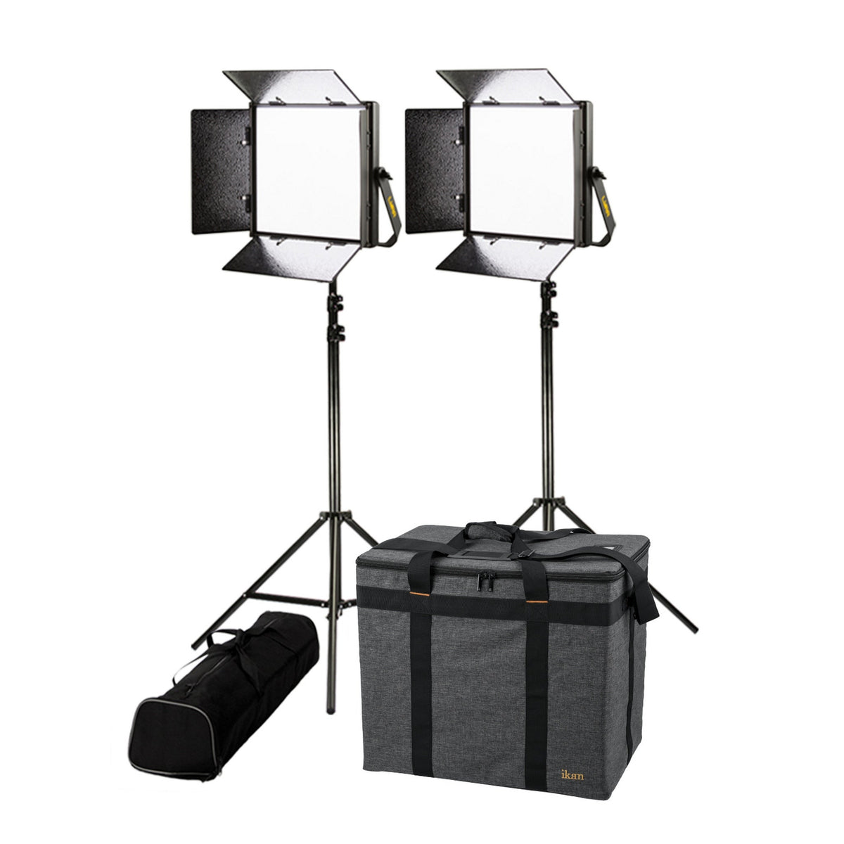 Ikan LBX10-2PT-KIT Lyra 2-Point Soft Panel LED Light Kit with DMX Control