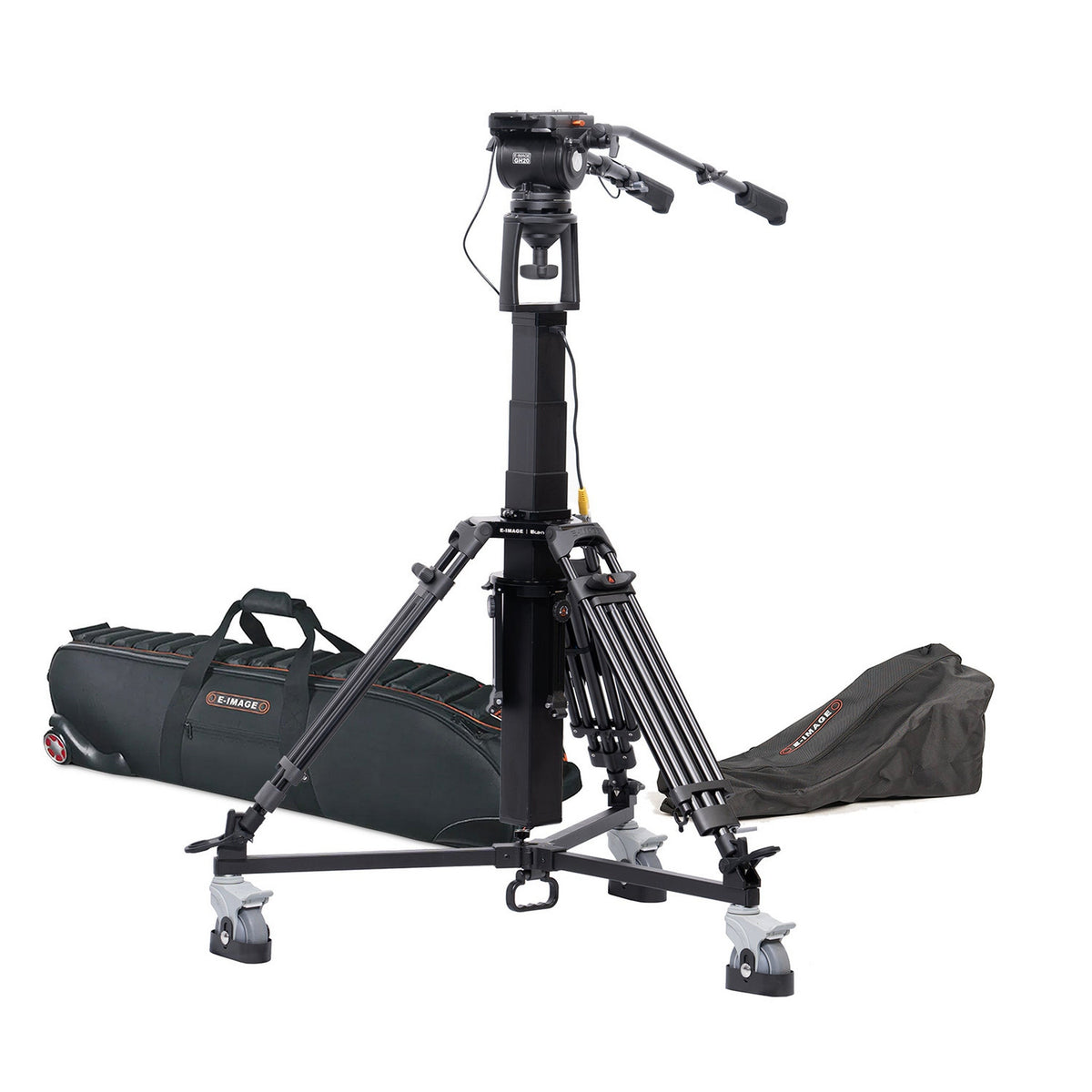 Ikan Motorized Pedestal Kit with Fluid Head and Adjustable Counterbalanc - 44 Pound