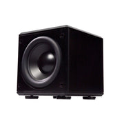 Induction Dynamics SW4 Subwoofer Black Gloss Compact Bass Driver - Black Gloss