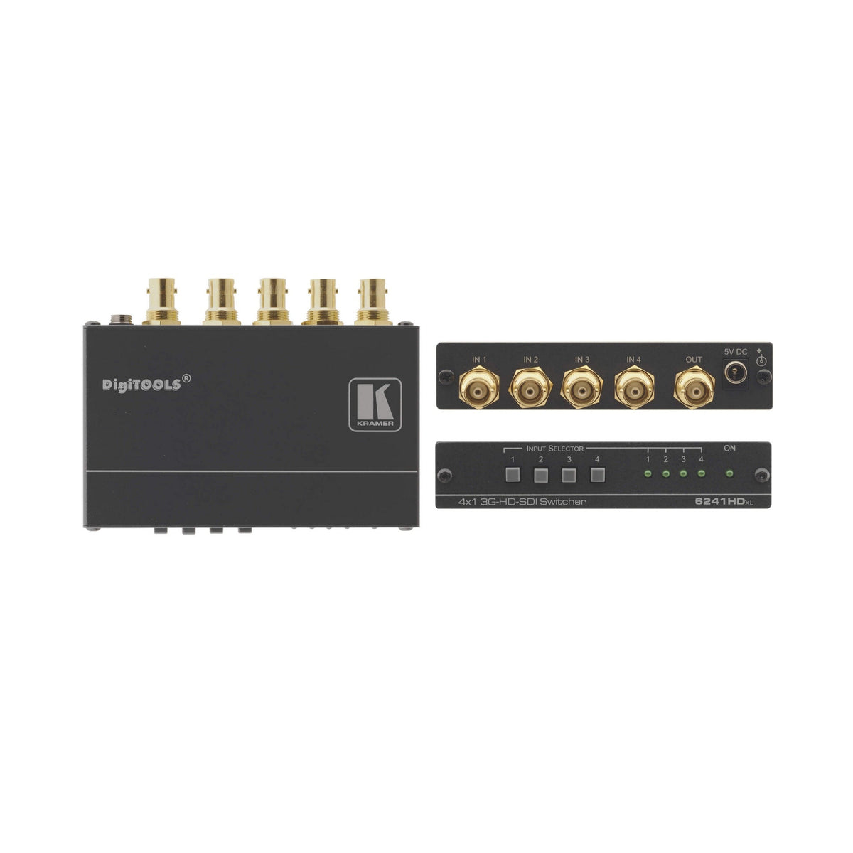 Kramer 6241HDxl 4x1 3G HD‑SDI Switcher