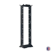 Lowell CR2P 4518 Two-Post Cable Rack Heavy-Duty Build