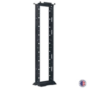 Lowell CR2P Two-Post Cable Rack Secure Cable Support