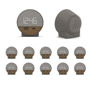 Nonstop NSO2-WFD Hotel Alarm Clock with USB-C and USB-A Charging Multi Pack Options Available - 10 Units