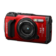 OM System TG-7 Tough Digital Camera - Red