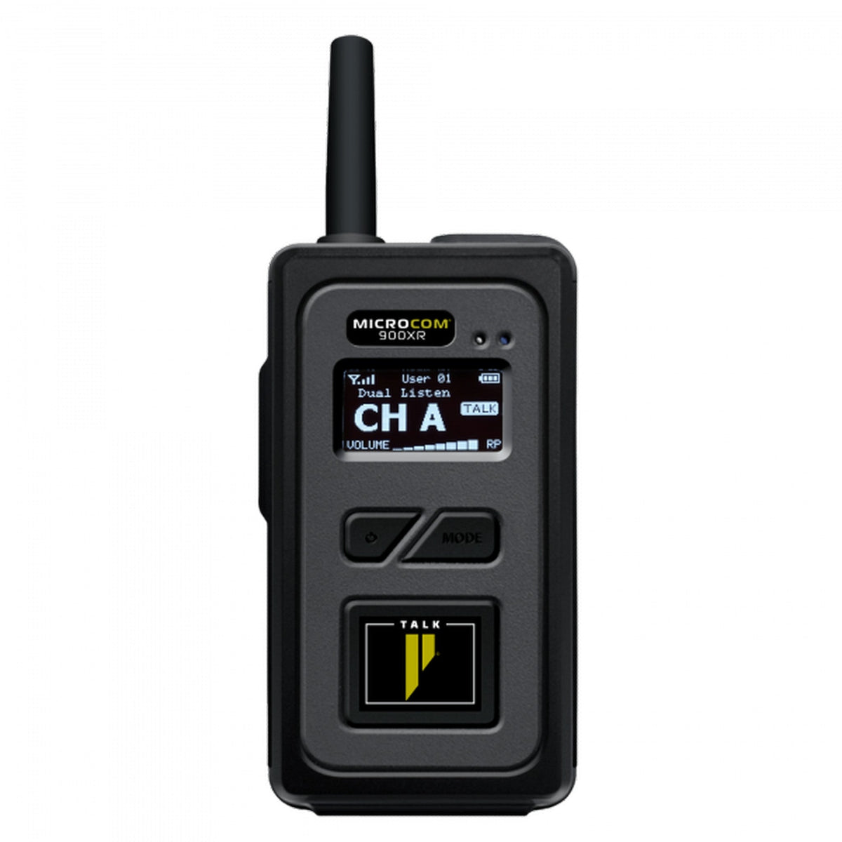 Pliant Technologies MicroCom 900XR 2-Channel Full-Duplex Multi-User Wireless Intercom System