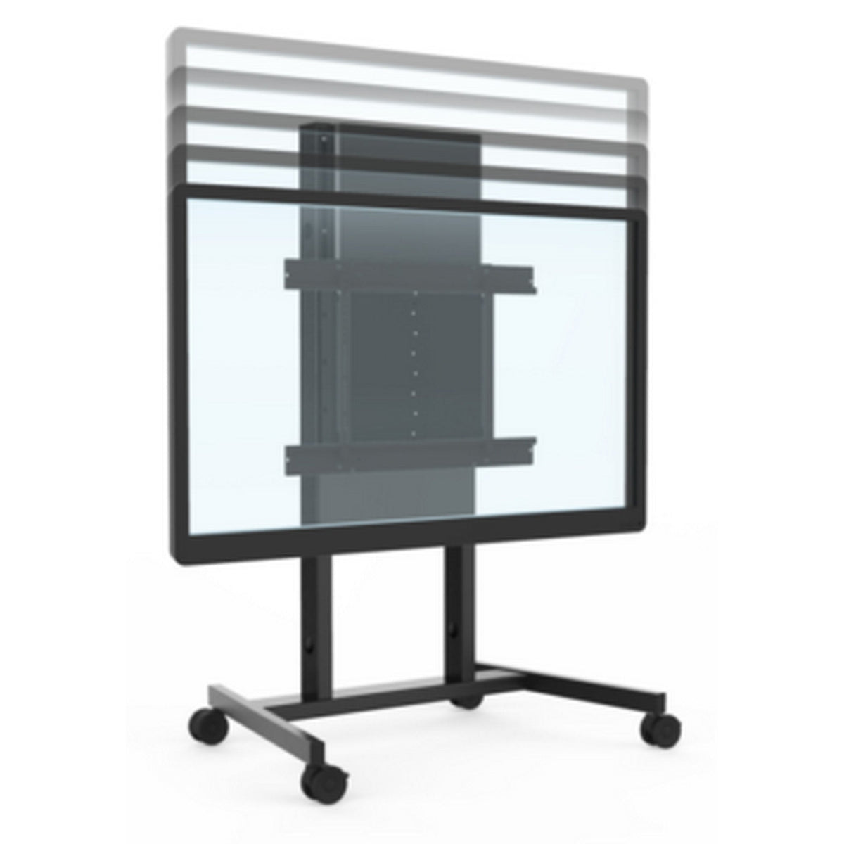 QOMO BalanceBox Height Adjustable Wall Mount and Vesa Set - 15.75’’ / 91-154 lbs