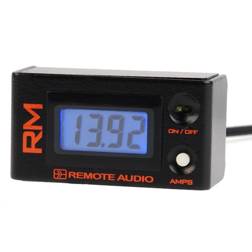 Remote Audio RMV2C RM v2 Remote Volt/Amp Meter and On/Off Switch 4 ft Cable