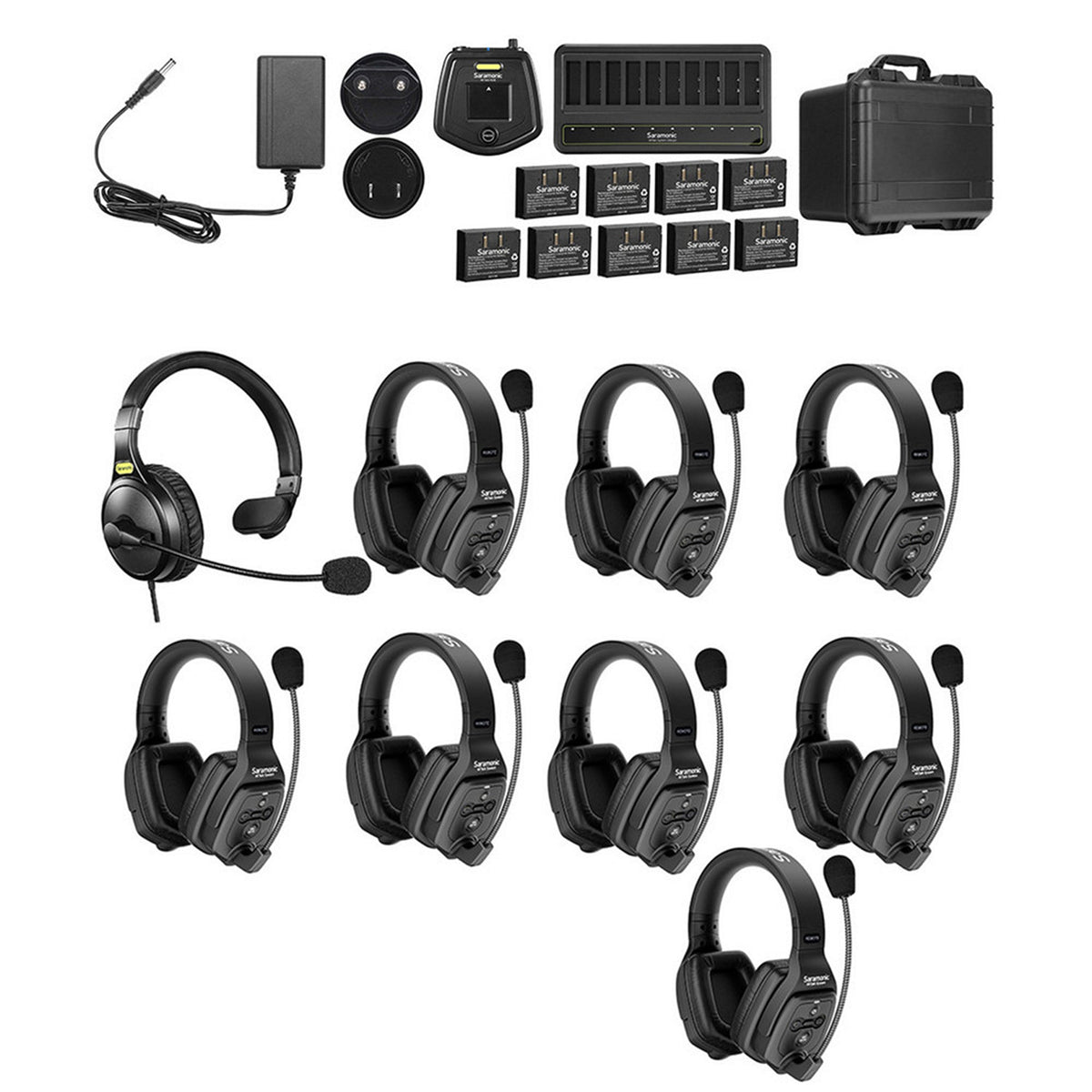 Saramonic WiTalk9 WT9S 9-Person Wireless Intercom System
