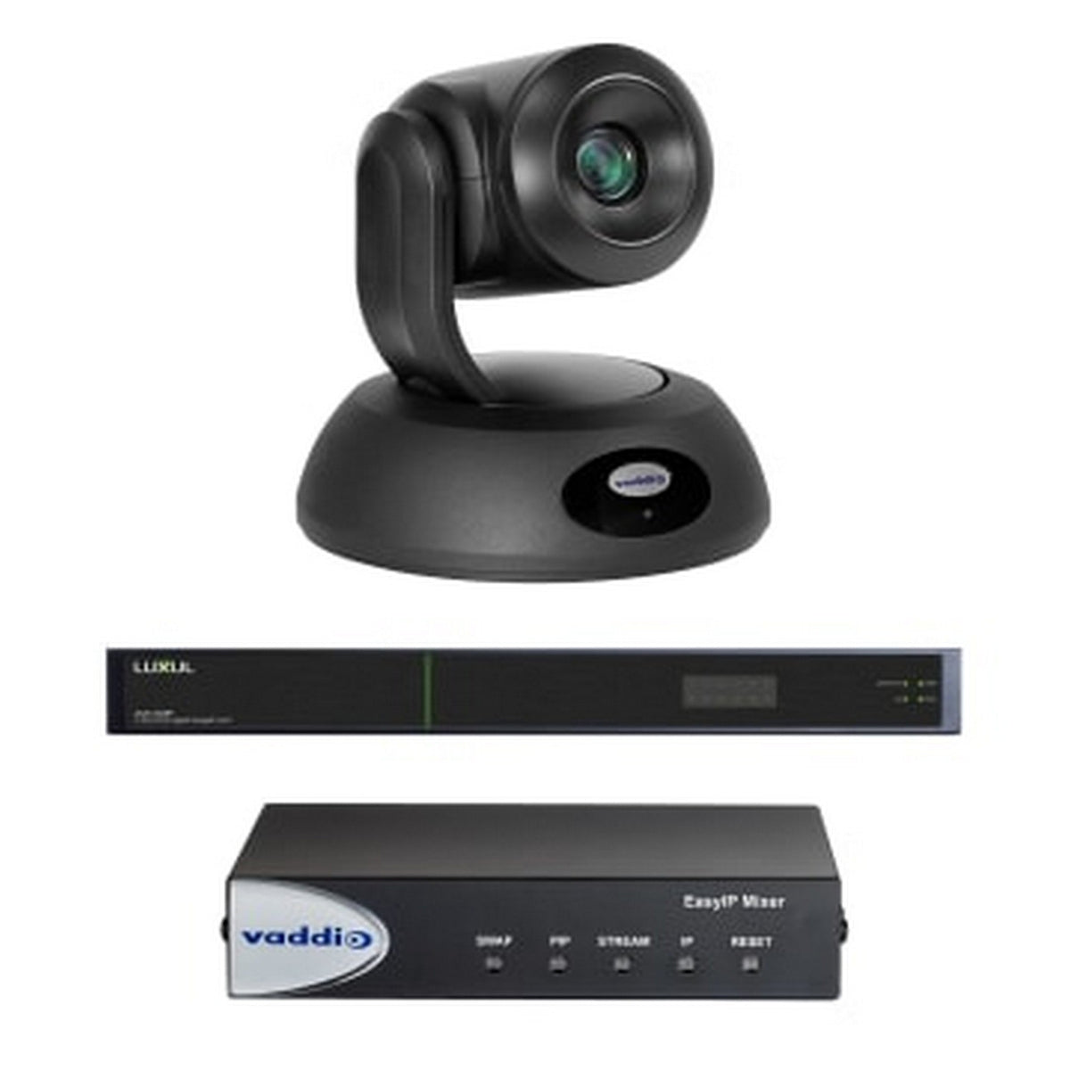 Vaddio EasyIP 20 Mixer Base Kit Scalable AV-Over-IP System - Black