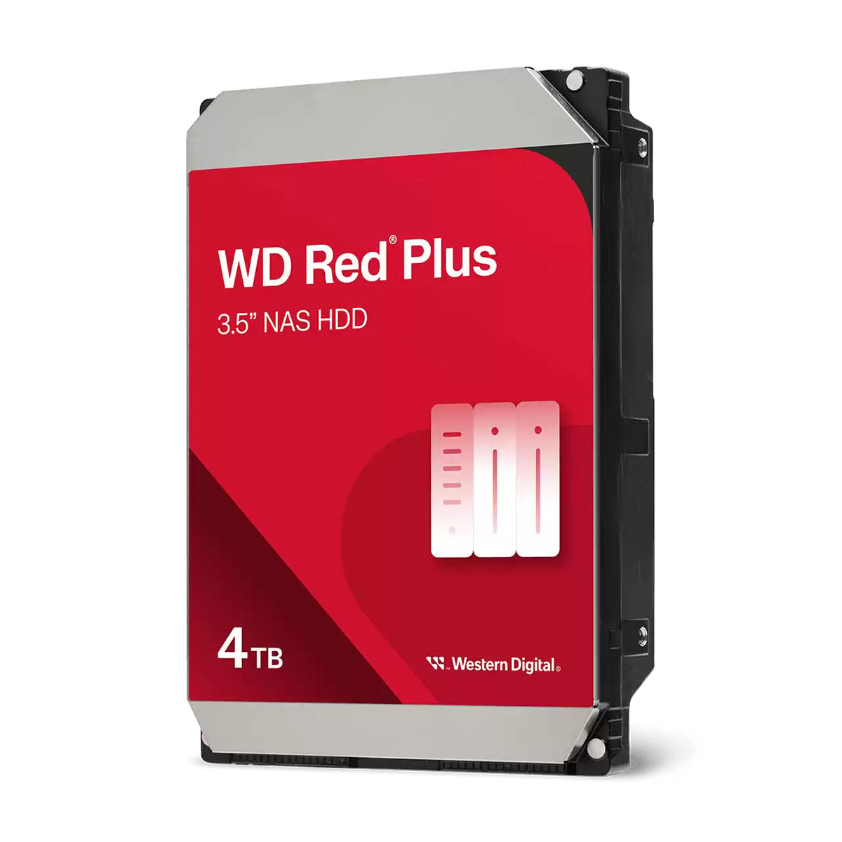 Western Digital RED PLUS Internal NAS HDD - 4TB