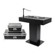Magma Groove Terminal Modular DJ Booth, Black