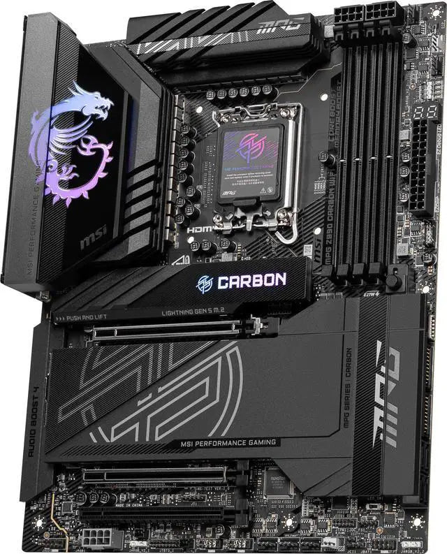 MSI MPG Z890 CARBON WIFI Intel LGA 1851 ATX Motherboard