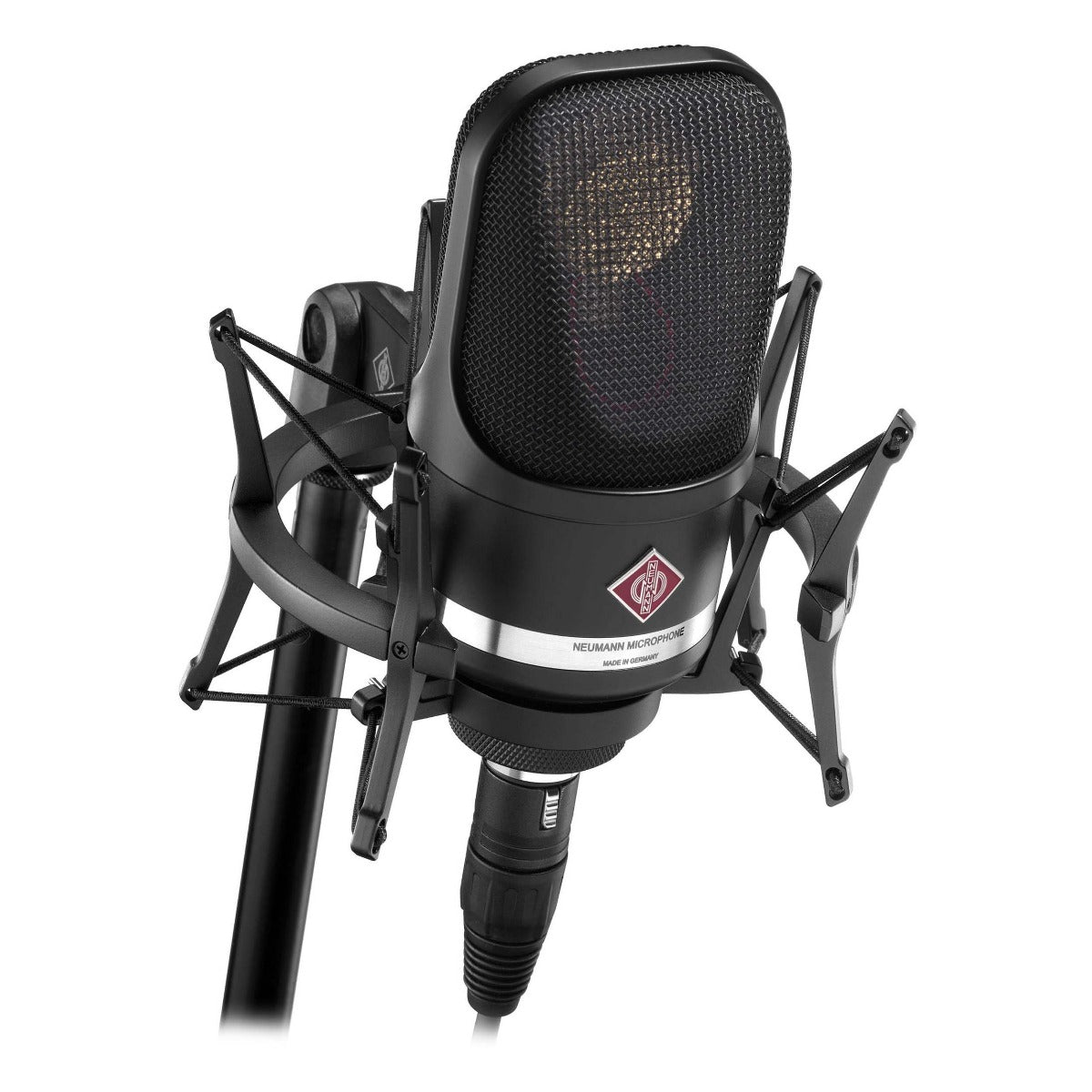 Neumann TLM 107 Multi-Pattern Large Diaphragm Condenser Mic - Studio Set, Black