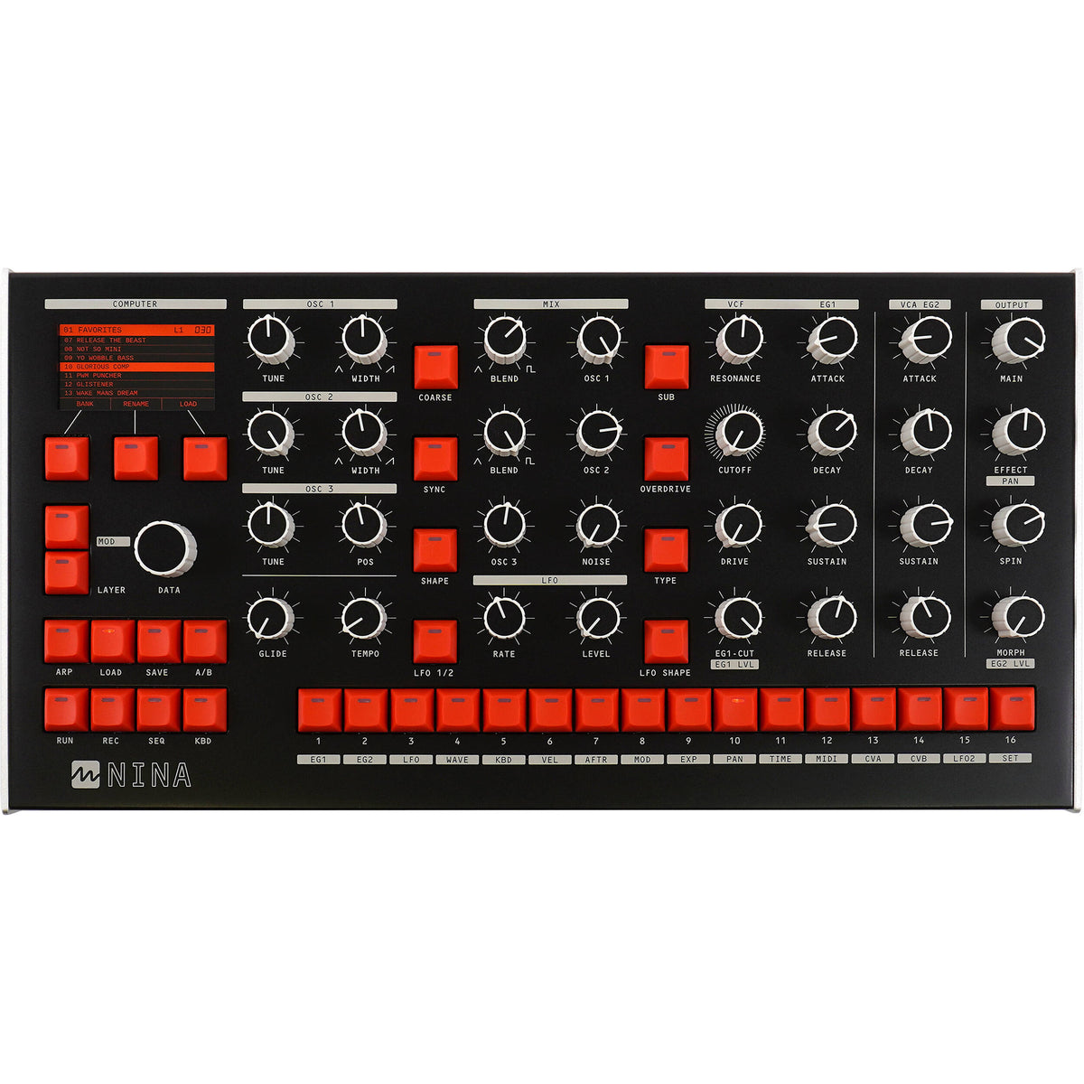 Melbourne Instruments NINA 12 Voice Polyphonic Synthesizer Module
