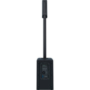 QSC KC12 Active 12" 3-Way Column Loudspeaker System with Bluetooth - Black