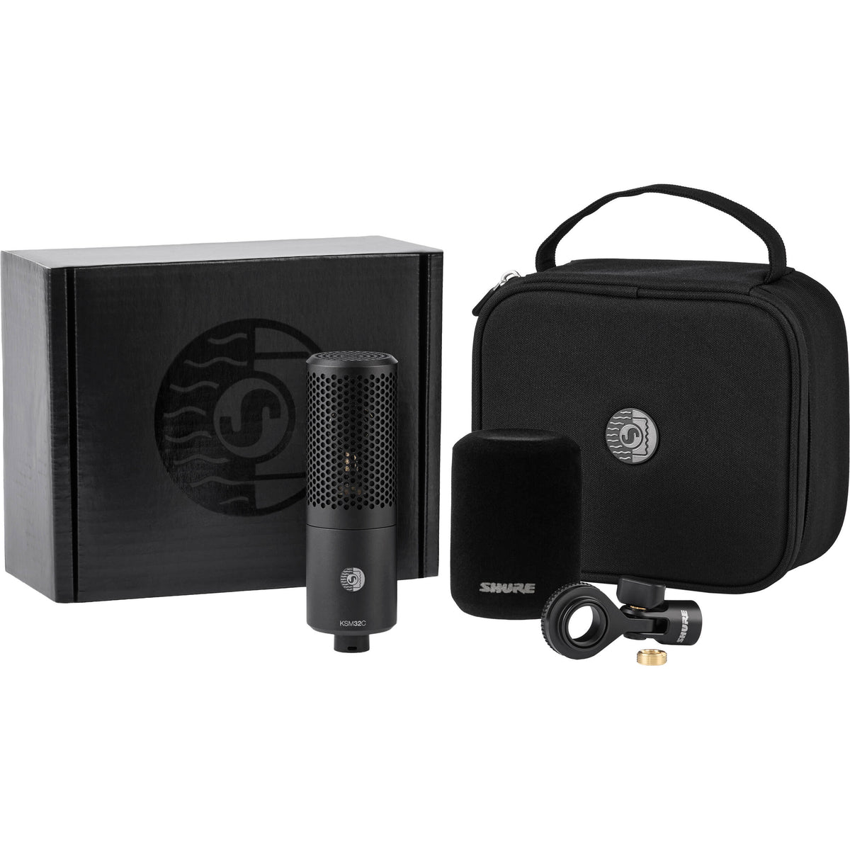 Shure KSM32C-HM Condenser Microphone with Hard Mount