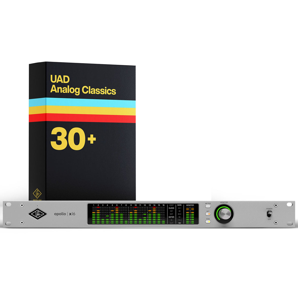 Universal Audio Apollo x16 with UAD Analog Classics