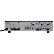 AtlasIED AA400PHD 400W 6‑Input Mixer Amplifier with Push‑Here Diagnostics