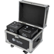 ColorKey Dazzler FX MK2 Cold Spark Machine 2-Pack Bundle with Road Case