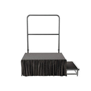 K&M Robust Conductor Podium with Noise Filtering Carpet