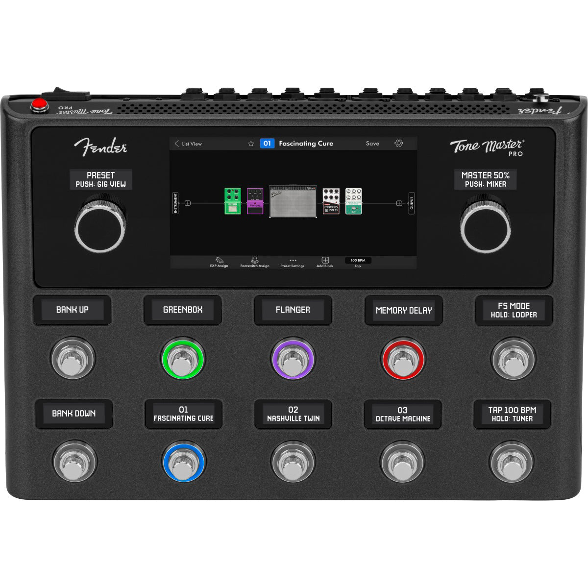 Fender Tone Master Pro Multi Effects Guitar Workstation