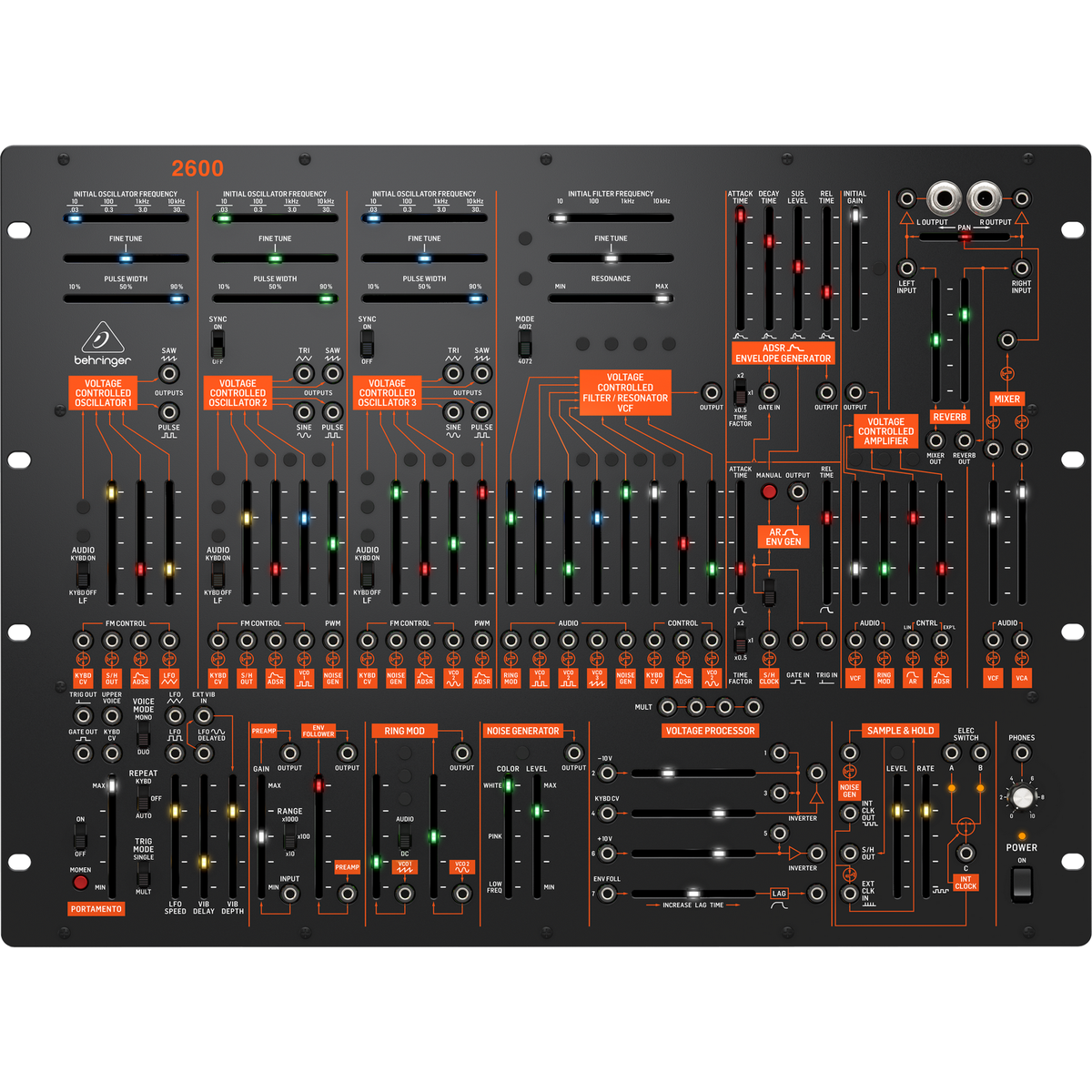 Behringer 2600 Analog Semi-Modular Synthesizer