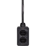 Laird SSPC-NC AC Power Extension Cable with Rubber Quad Box