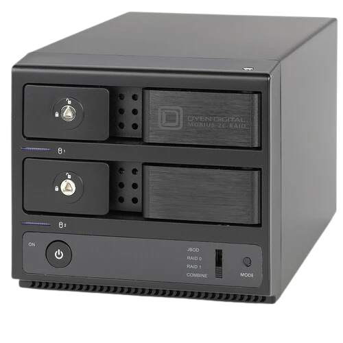Oyen Digital 32TB Mobius Pro 2C 2-Bay USB-C RAID Hard Drive System